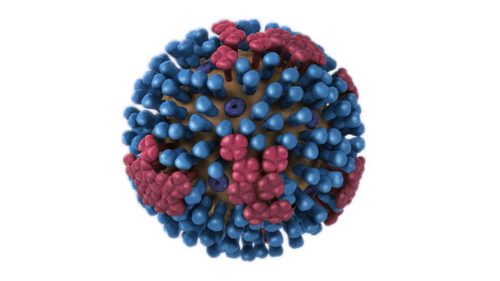 Flu season at a peak